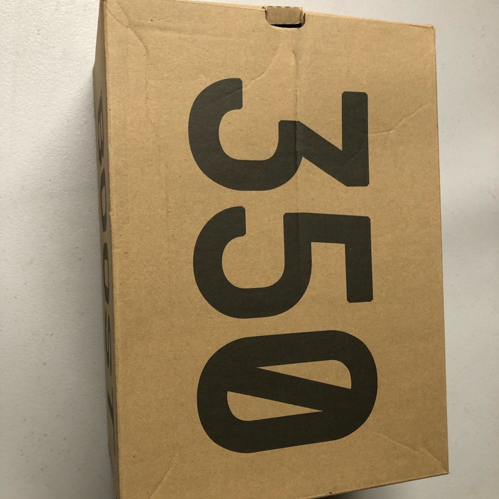 Empty yeezy box